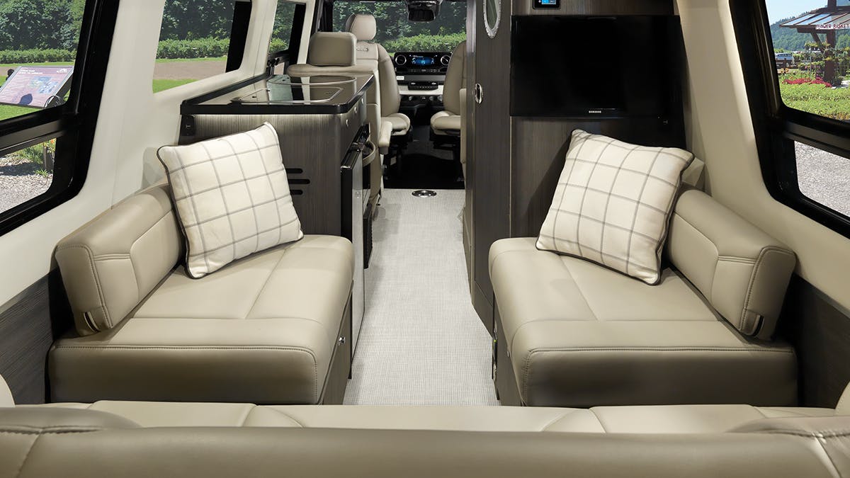 Airstream Interstate Lounge EXT Modern Greige Interior